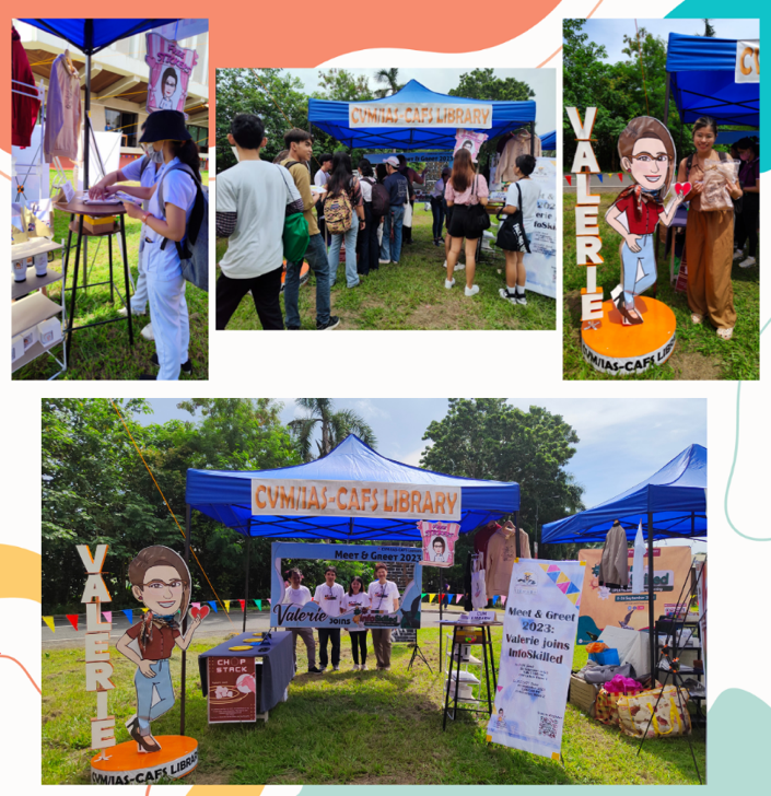Valerie 1st Participation in the UPLB Library Fair 2023